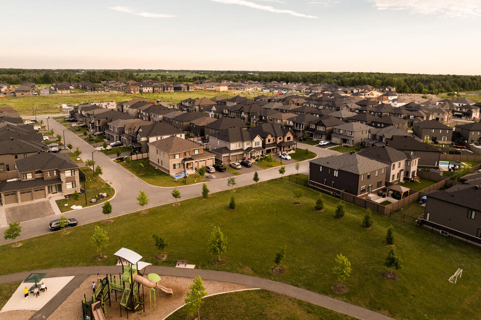 Rendering of Mahogany, Manotick